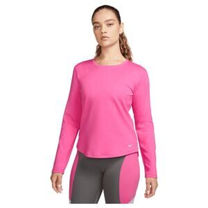 Nike NWOT Therma-FIT One Long Sleeve Training T-Shirt Top in Pink Size Small